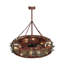 Rustic Lodge 12 - Light Chandelier