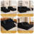 Modern Corduroy Upholstered Chaise Lounge Chair No Assembly Required-498906234-498906232