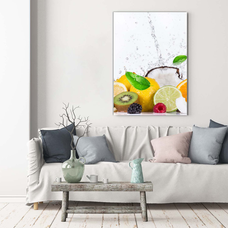 Fruits - Wrapped Canvas Print