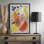 Acrylique sur toile par Garima Dhawan, reproduction d'art sur toile