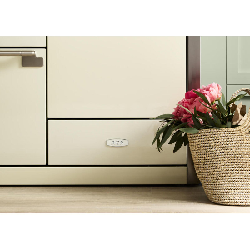 Elise 48" 6 Cubic Feet Dual Fuel Freestanding Convection Range, White