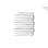 White Rectangular Linen-Like Tablecloths (50" x 108")