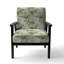 Fauteuil d'appoint en velours Zen Haven I