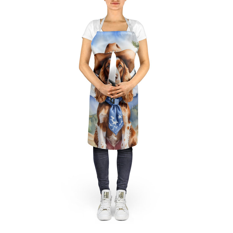 No Pattern Bib Apron