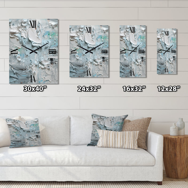 Anest - Abstract Painting Wall Clock, Small