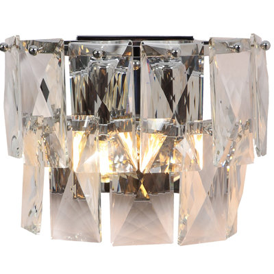 Chelsea Steel Flush Mounted Sconce