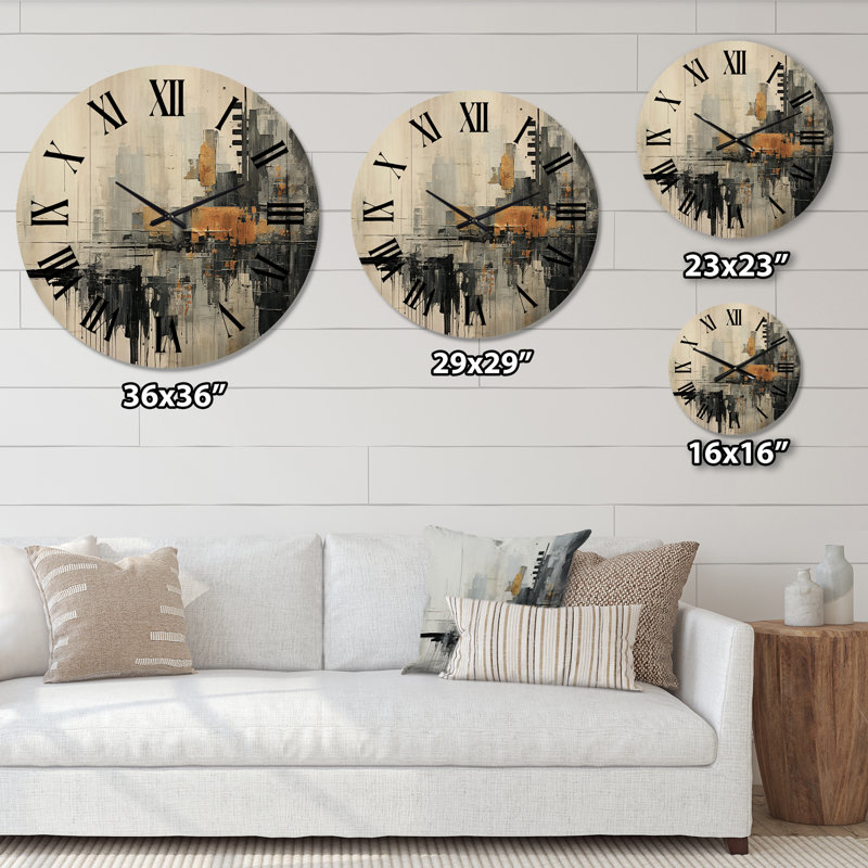 Horloge murale Lekya, Moyenne