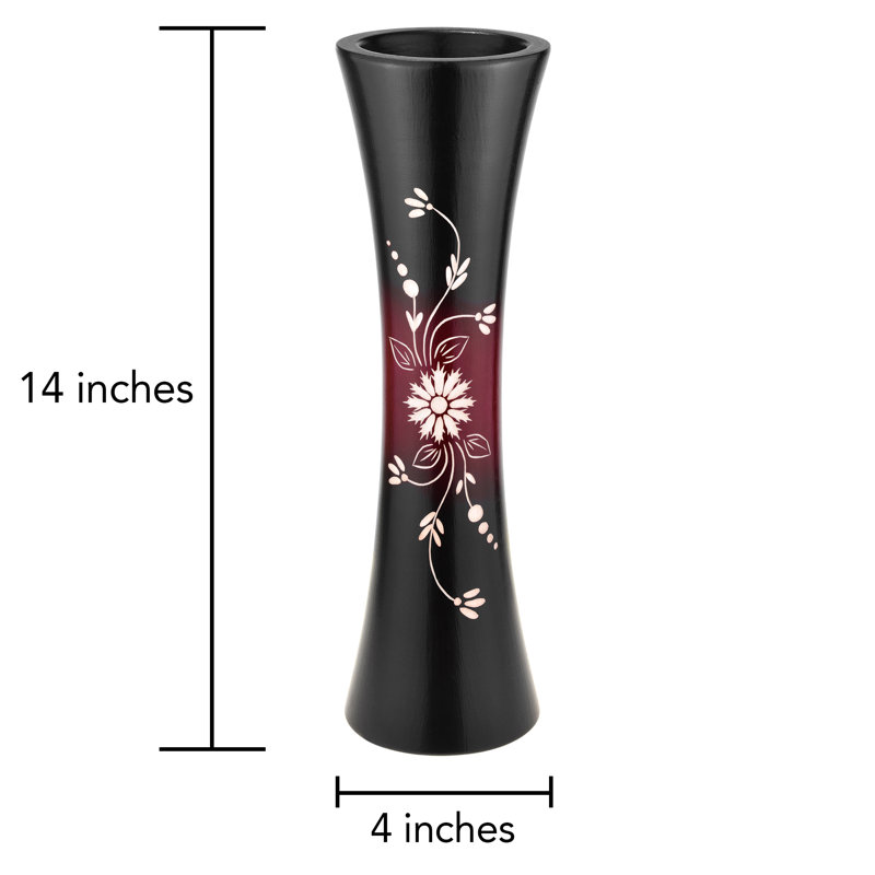 Handmade Wood Table Vase