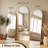 Arched  Metal Oversized Full-Length Mirror-1999766902-1991024059
