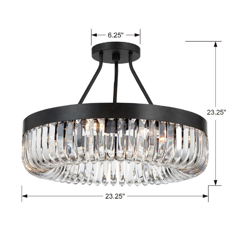 Tyahna 8 - Light Chandelier