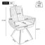 Avakate 46cm H Velvet Upholstered Metal Armchair-595320186-543699044