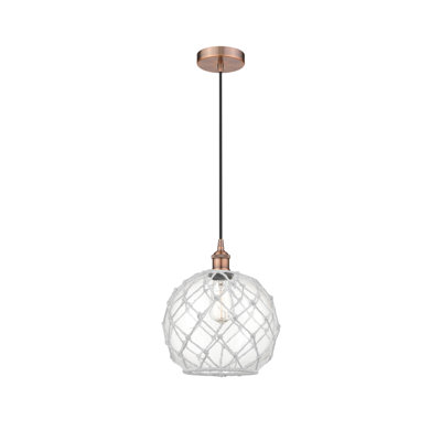 Luminaire suspendu simple à 1 lumière Larocque