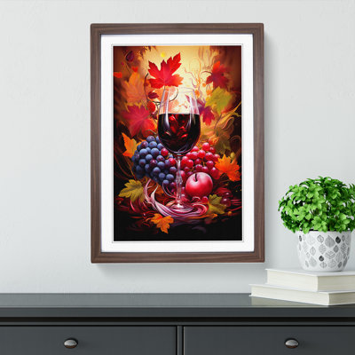 Wine Digital Art - Framed Print