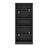 Tall Bookcase with Adjustable Shelves, 5-Tier Standard Bookshelf, Black, 72.5 Inch-67787788-67787790