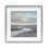 «Calm Riverbend in Greys», reproduction encadrée sous verre, conception de Christy McKee