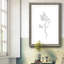 Croquis floral - reproduction de cadre photo sur papier-932296938-932296913