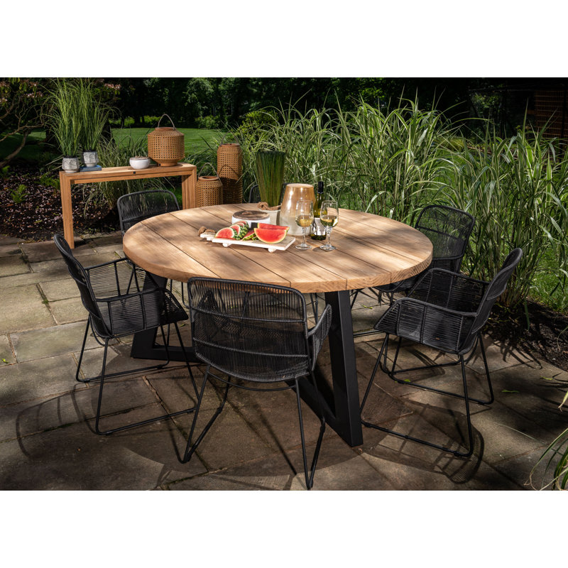 Jaques Outdoor Round Dining Table