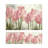 Chic Multicolored Floral Printed Rug Made of Soft Non Woven Material Perfect for Accentuating Any Room Decor-114328583