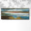 Champ de fraises sur toile-387144816