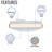 Menezes 15W LED Ceiling Flush Mount Light, Dimmable Light Fixtures