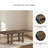 Hannalise Extendable Trestle Dining Table-780548347