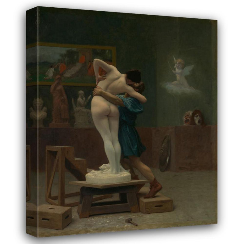 Pygmalion and Galatea, 36" H x 28" W