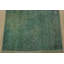Tapis oriental noué à la main en laine rétro bleu 2 pi x 3 pi 10 po