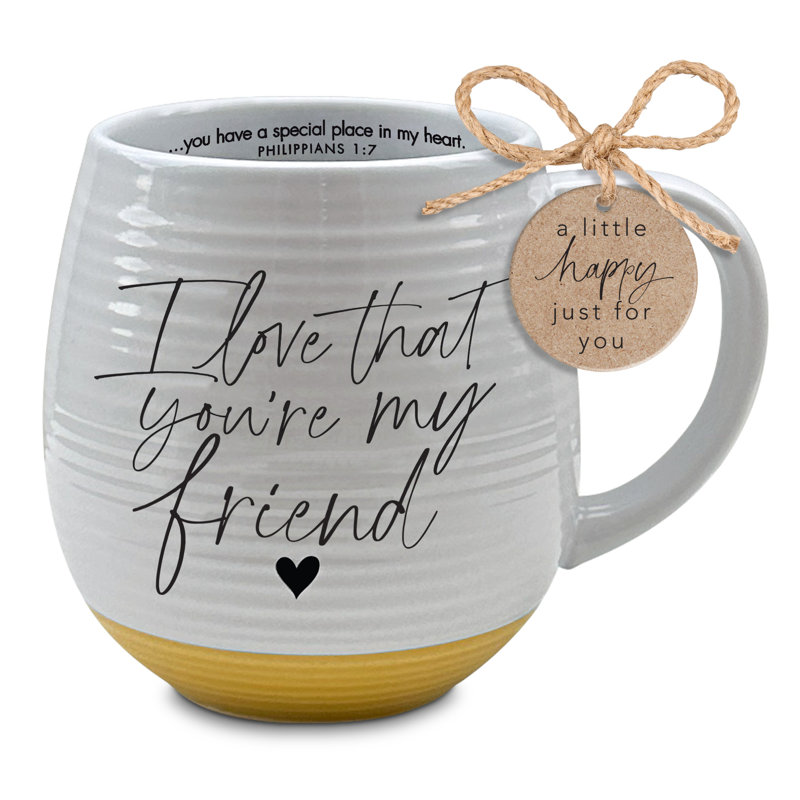 Mug I Love That You Are My Friend 18 Oz