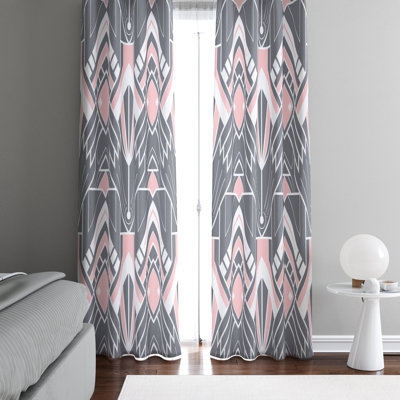 Semi Sheer Curtains / Drapes Pair