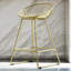 Counter Stool with Metal Frame-196593870