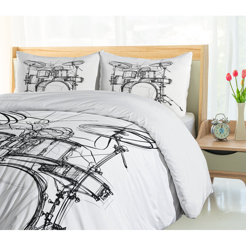 No Duvet Cover, California King Duvet Cover + 2 Standard Shams