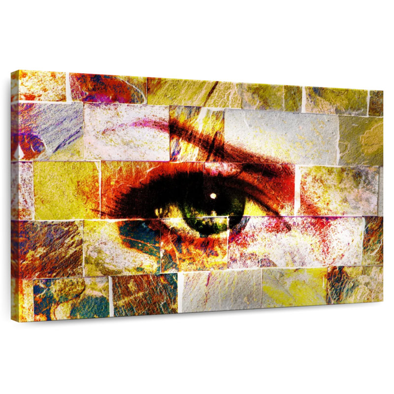 Shuttleworth Abstract Gaze, 34" H x 51" W