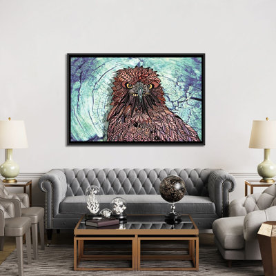 « golden eagle », impression sur toile tendue