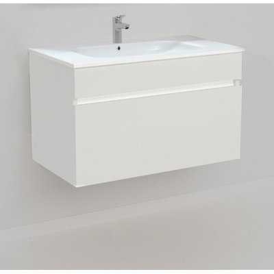 Meuble-lavabo simple 33,5 po avec comptoir