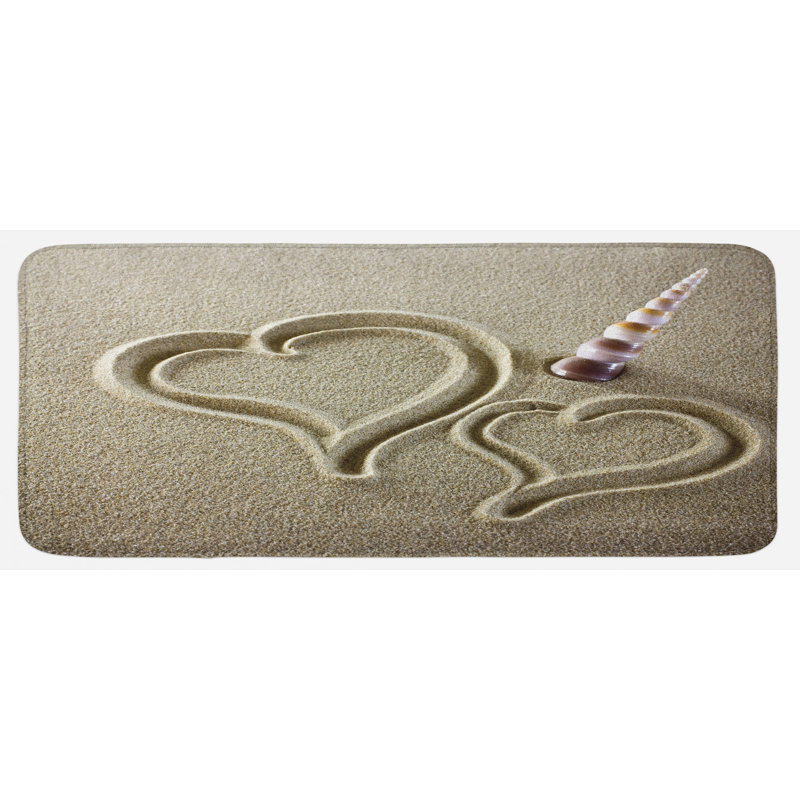 Coastal Synthetic Kitchen Mat