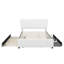 Upholstered Bed 140*200 Cm (90*190 Cm) With Trundle Bed And 2 Drawers-1591445453