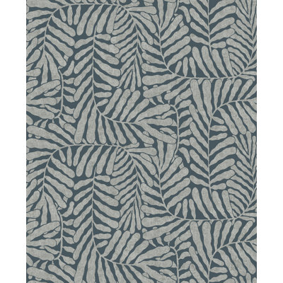 Gabriel Espresso Fern Wallpaper
