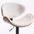 Swivel Adjustable Height Bar Stools Pu Leather Counter Stools With Bentwood Back For Bar, Kitchen And Dining Room-344063396-344969821