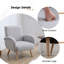 Chittum Modern Upholstered Accent Chair Armchair Fabric Reading Living Room Side Chair Rew-1567155688