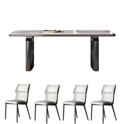 Simple modern home dining table sets