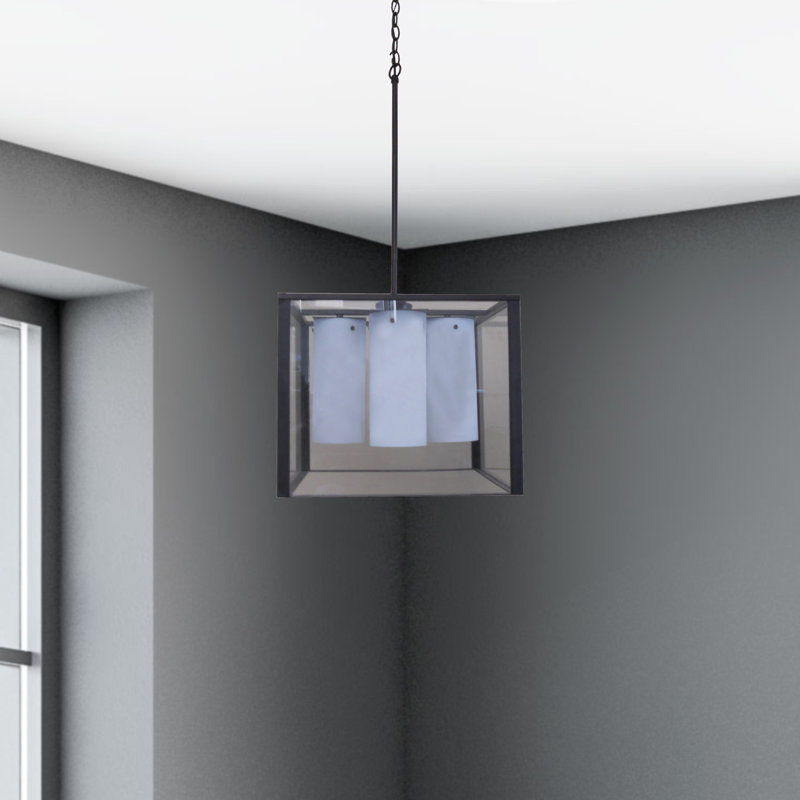 Mandy 4 - Light Square / Rectangle Chandelier
