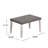 Grey With Wood Frame For Outdoor Living Weather- - Built &