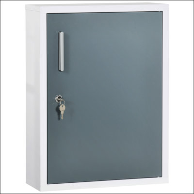 Bathroom Medicine Cabinet With Shelves Inside & On Door