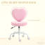 Chaise de bureau, fauteuil pivotant pour chambre à coucher, coiffeuse