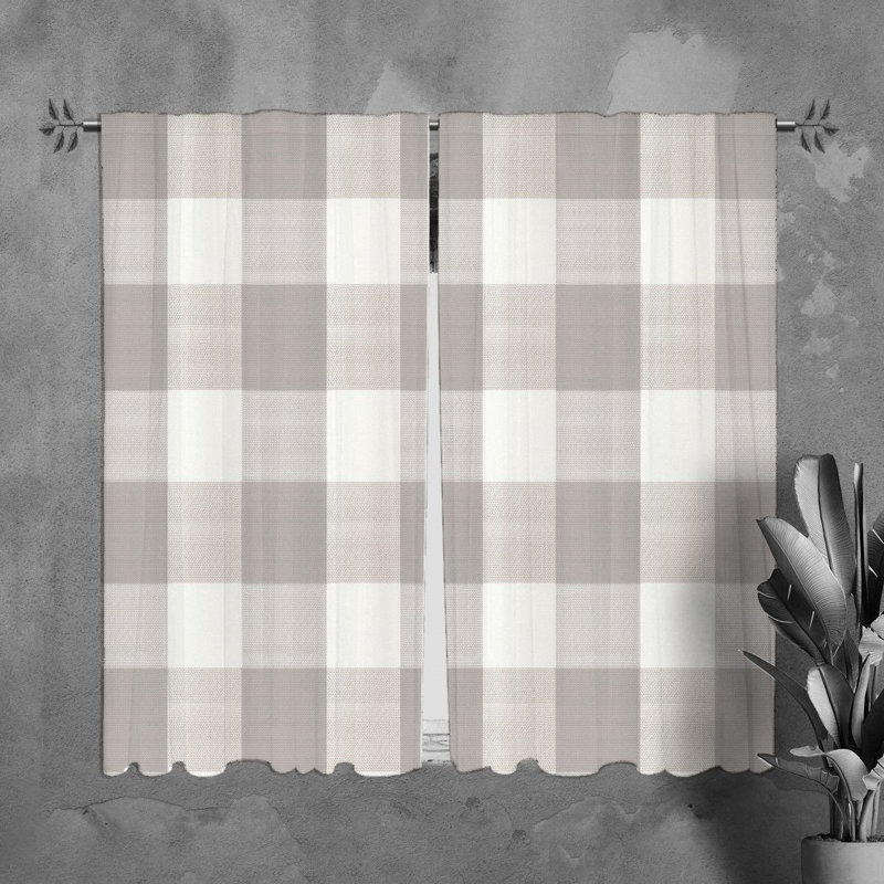 Paire de rideaux obscurcissant en polyester, L 20 po x L 82 po