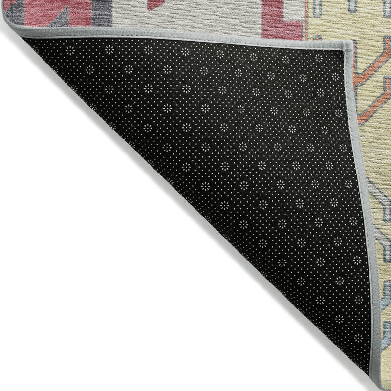 Solara Linen Washable Indoor-Outdoor Rug - , 3' x 5'