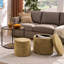 Jaune foncé avec rangement et design splendide et table classique-1129886201