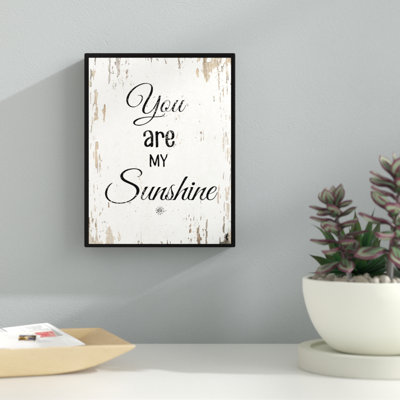 " You Are My Sunshine Happy "