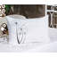 Drap-housse et coussin décoratif pissenlit Ambesonne, gris anthracite blanc-106799807