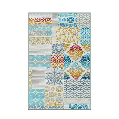Antibacterial Hall Carpet, 31.5 x 59.1 inches | 100% Polyester, 0.4 in Pile Height, Non-Slip PVC Felt Dot Underside | Machine Washable, 3D Digital Printing | Durable & Stylish for Entryway, Living Room, or Bedroom